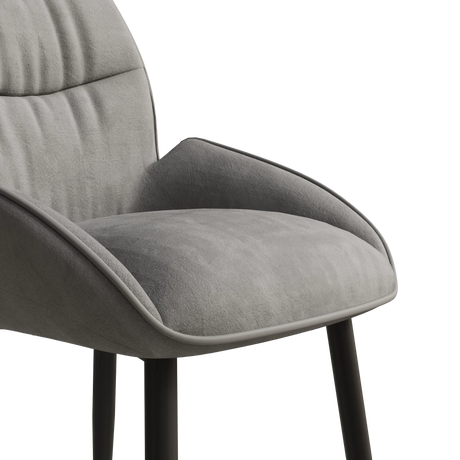 Modern Minimalist Wood Grain Dining Table Chair Set - Omega Lifestyles