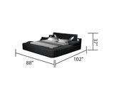 Remote-Controlled Massage Chaise Lounge Bed Frame - Omega Lifestyles