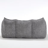 Dual Chenille Bean Bag Chair With High Resilience Foam Core - Omega Lifestyles