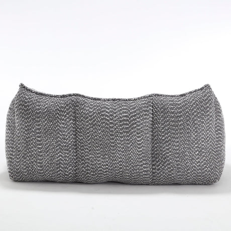 Dual Chenille Bean Bag Chair With High Resilience Foam Core - Omega Lifestyles