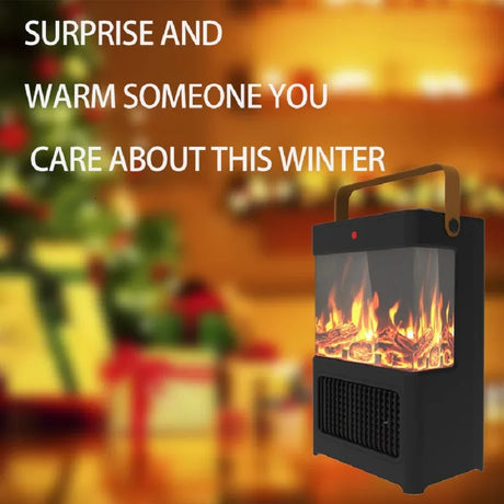 Portable Electric Freestanding 1500W Indoor Fireplace Heater - Omega Lifestyles