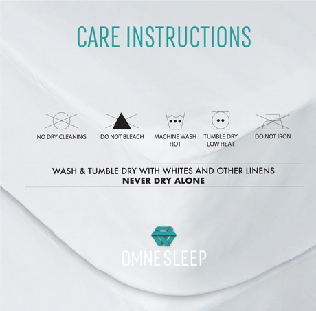 Crib Deluxe Waterproof Polyester Mattress Protector - Omega Lifestyles