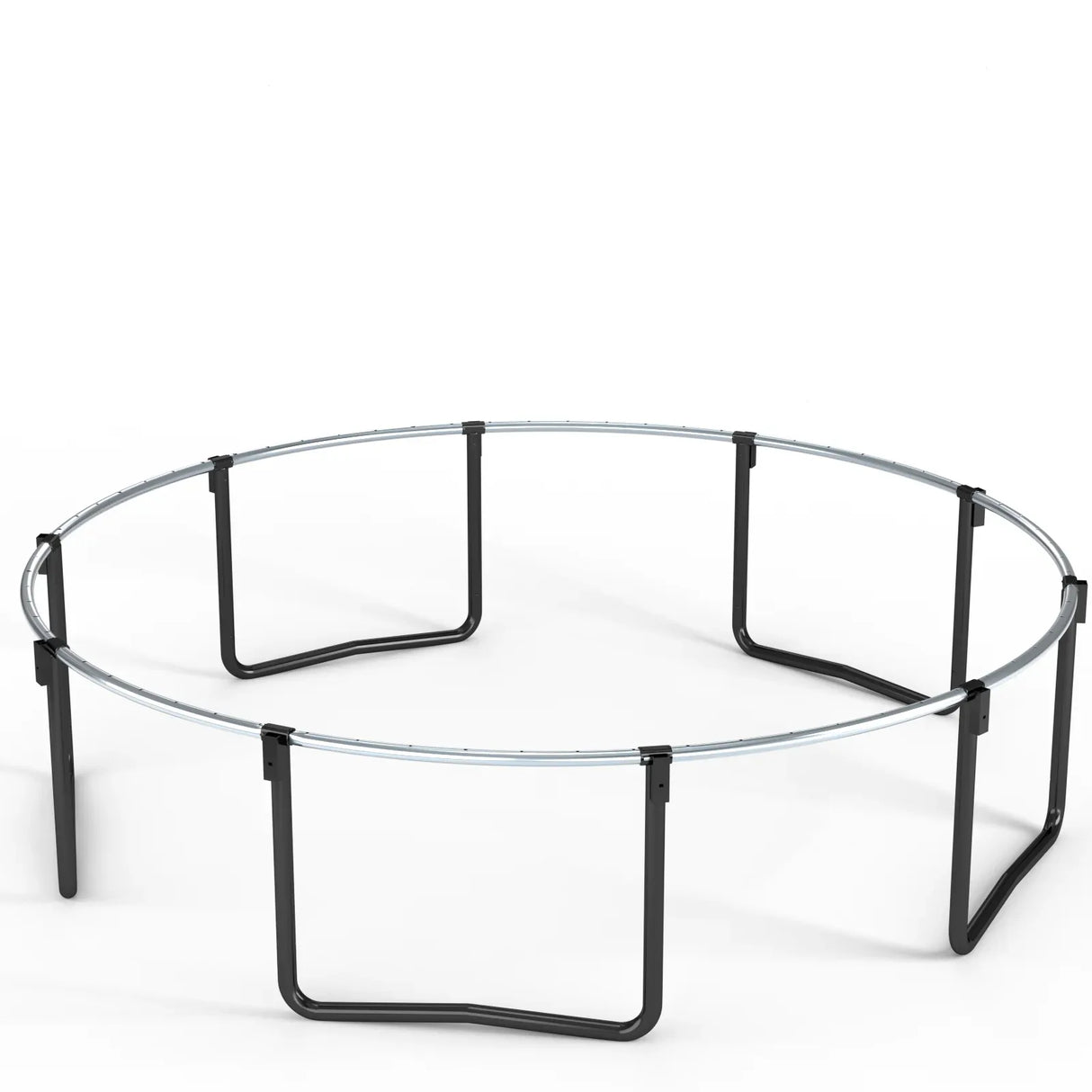 12-Foot Galvanized Steel Outdoor Garden Trampoline - Omega Lifestyles