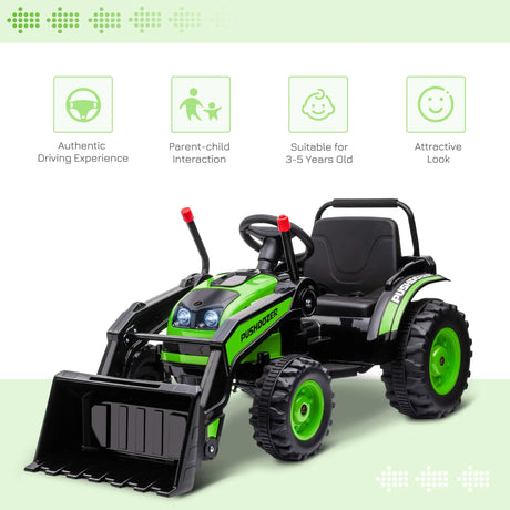 Electric Battery-Powered Kids Ride-On Excavator Truck - Omega Lifestyles