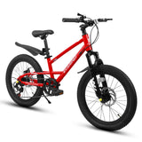 7-Speed Front Suspension Kids Mountain Bike 20-Inch - Omega Lifestyles