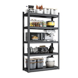 Heavy-Duty Adjustable Metal Garage Shelving Unit 72-Inch