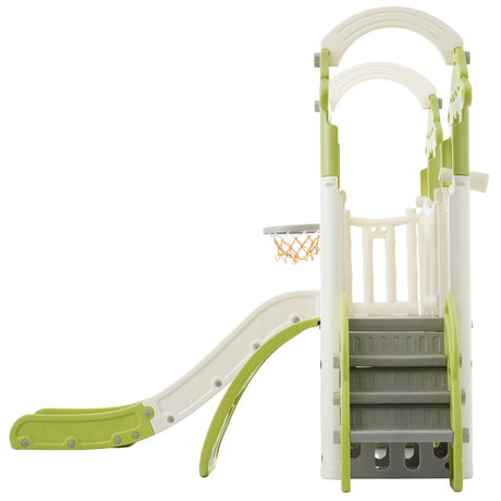 8-in-1 Toddler Freestanding Slide Climber Playset - Omega Lifestyles