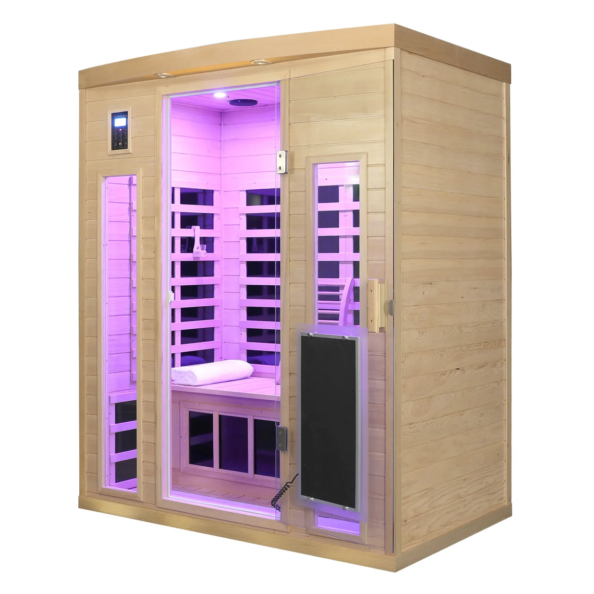 Low EMF Three Person Far Infrared Sauna Room - Omega Lifestyles