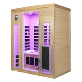 Low EMF Three Person Far Infrared Sauna Room - Omega Lifestyles