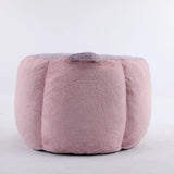 Multicolor Faux Fur Oversized Foam-Filled Bean Bag Chair - Omega Lifestyles