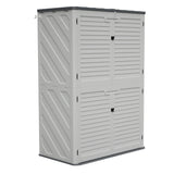 Weatherproof Multifunctional Outdoor Resin Storage Cabinet