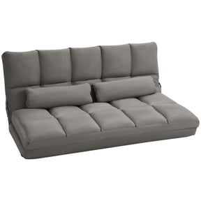 Convertible Folding Floor Sofa Bed With 2 Pillows - Omega Lifestyles
