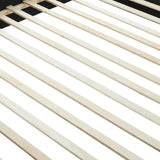 Twin Upholstered Corduroy Fabric Bed Frame - Omega Lifestyles