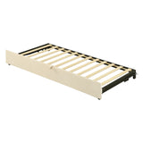 Twin Upholstered Velvet Daybed With Pop-Up Trundle - Omega Lifestyles