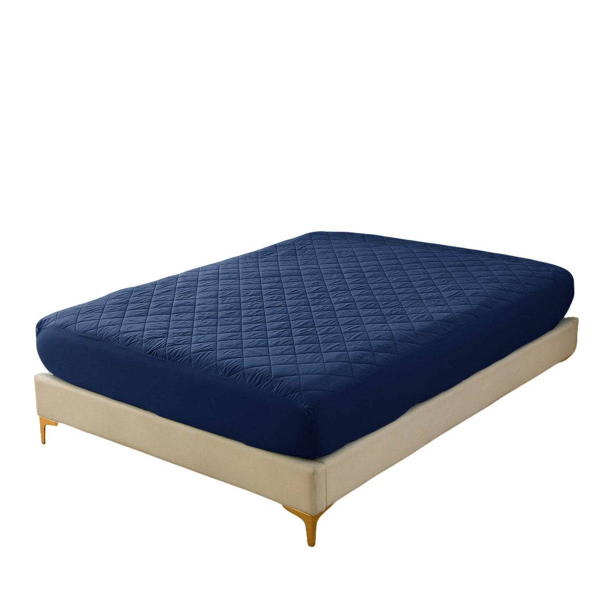 Waterproof Ultrasonic Quilted Cotton Fitted Sheet Queen - Sleep Galleria