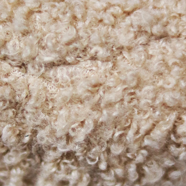 Camel Faux Fur Storage Ottoman Bench With Gold Legs - Omega Lifestyles