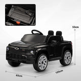 12V Licensed Chevrolet Silverado Kids Electric Ride-On Car - Omega Lifestyles