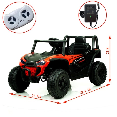 12V Kids Electric Ride On UTV Car With Remote Control - Omega Lifestyles