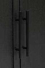 Mid-Century Modern Arched 3-Tier Storage Bookcase - Omega Lifestyles