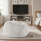 Memory Foam Plush Minky Grey Polyester Lounger 40-Inch - Omega Lifestyles