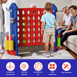 4-in-1 Adjustable Height Indoor Outdoor Giant Game Set - Omega Lifestyles