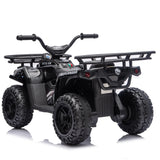 24V High-Power Kids Ride-On ATV With Storage Racks - Omega Lifestyles