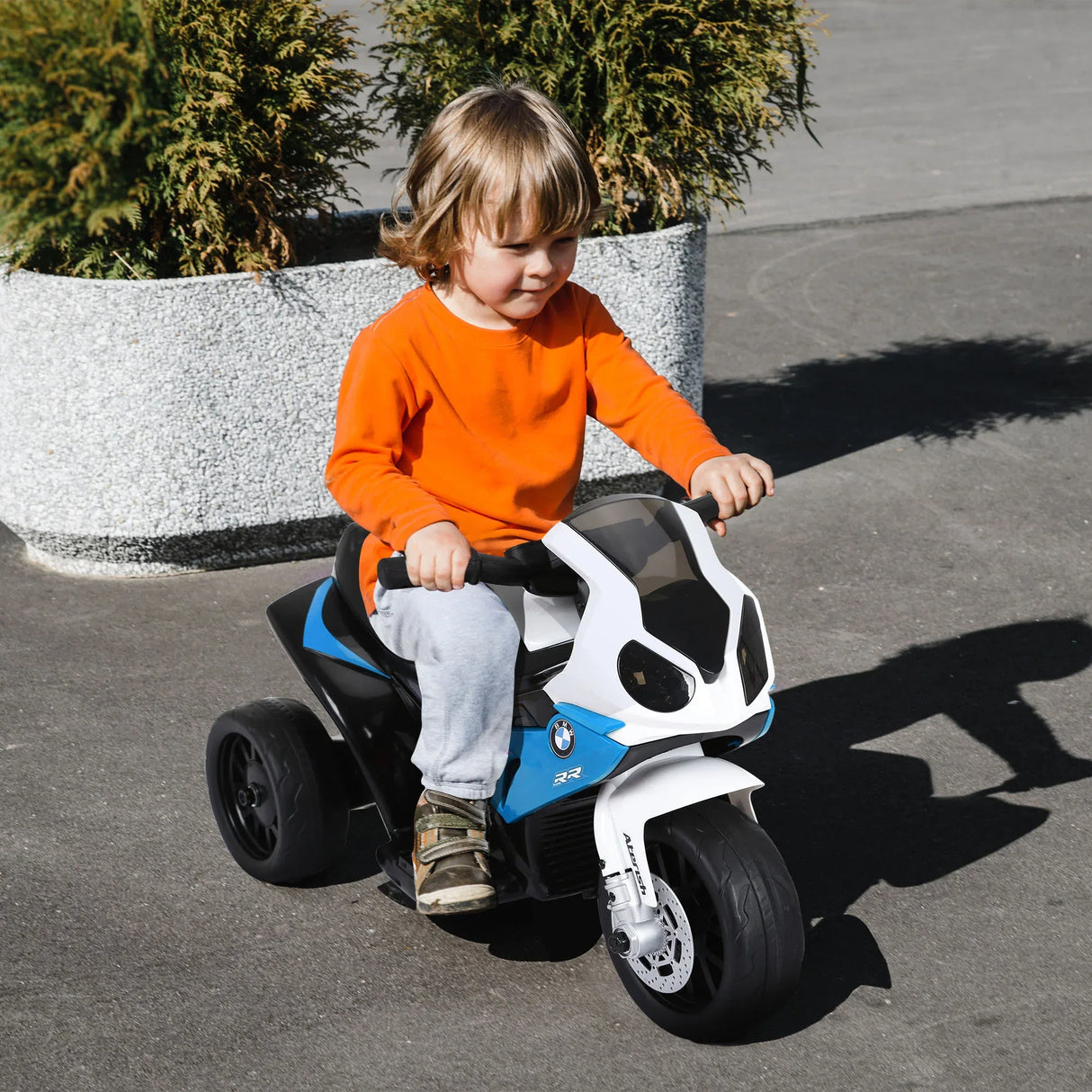 Licensed BMW 6V Toddler 3-Wheeled Electric Motorcycle - Omega Lifestyles