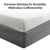 Soft 14-Inch Plush Breathable Foam King Mattress - Omega Lifestyles