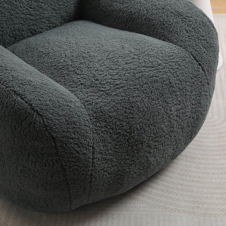 Spacious Memory Foam Teddy Bean Bag Chair - Sleep Galleria