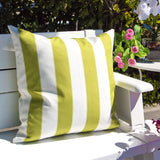 Outdoor Weather Resistant Lime Green Polyester Pillow 20x20 Inch - Omega Lifestyles