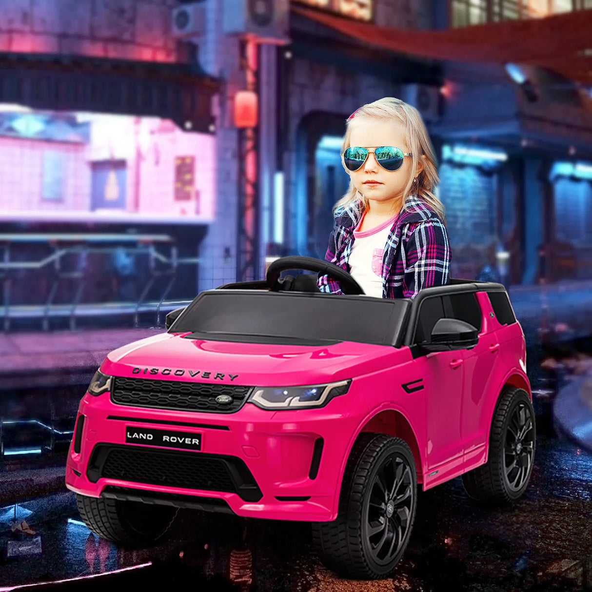 12V Licensed Land Rover Discovery Sport Kids Ride-On Car - Omega Lifestyles