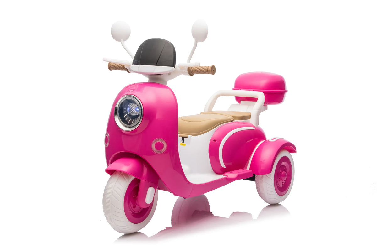12V Two-Seater Kids Electric Motorcycle With Bluetooth - Omega Lifestyles