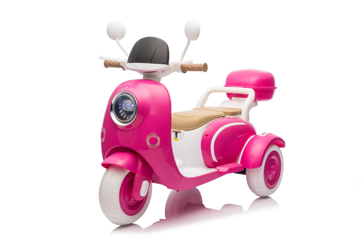 12V Two-Seater Kids Electric Motorcycle With Bluetooth - Omega Lifestyles