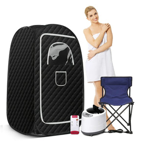 Portable Foldable Home Steam Sauna With Remote Control - Omega Lifestyles