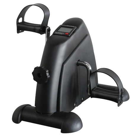 Mini Exercise Bike With LED Display And Instep Strap - Omega Lifestyles