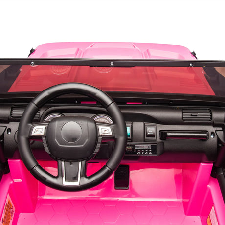 24V Two-Seater Kids Ride On Truck With Bluetooth Remote Control - Omega Lifestyles