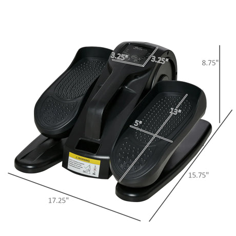 Compact Adjustable Speed Under Desk Pedal Exerciser Bike - Omega Lifestyles