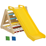 5-in-1 Wooden Pikler Triangle Climber Toddler Gym - Omega Lifestyles