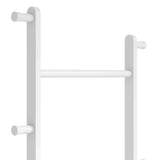 Solid Rubberwood White Coat Rack Stand 70.8-Inch - Omega Lifestyles