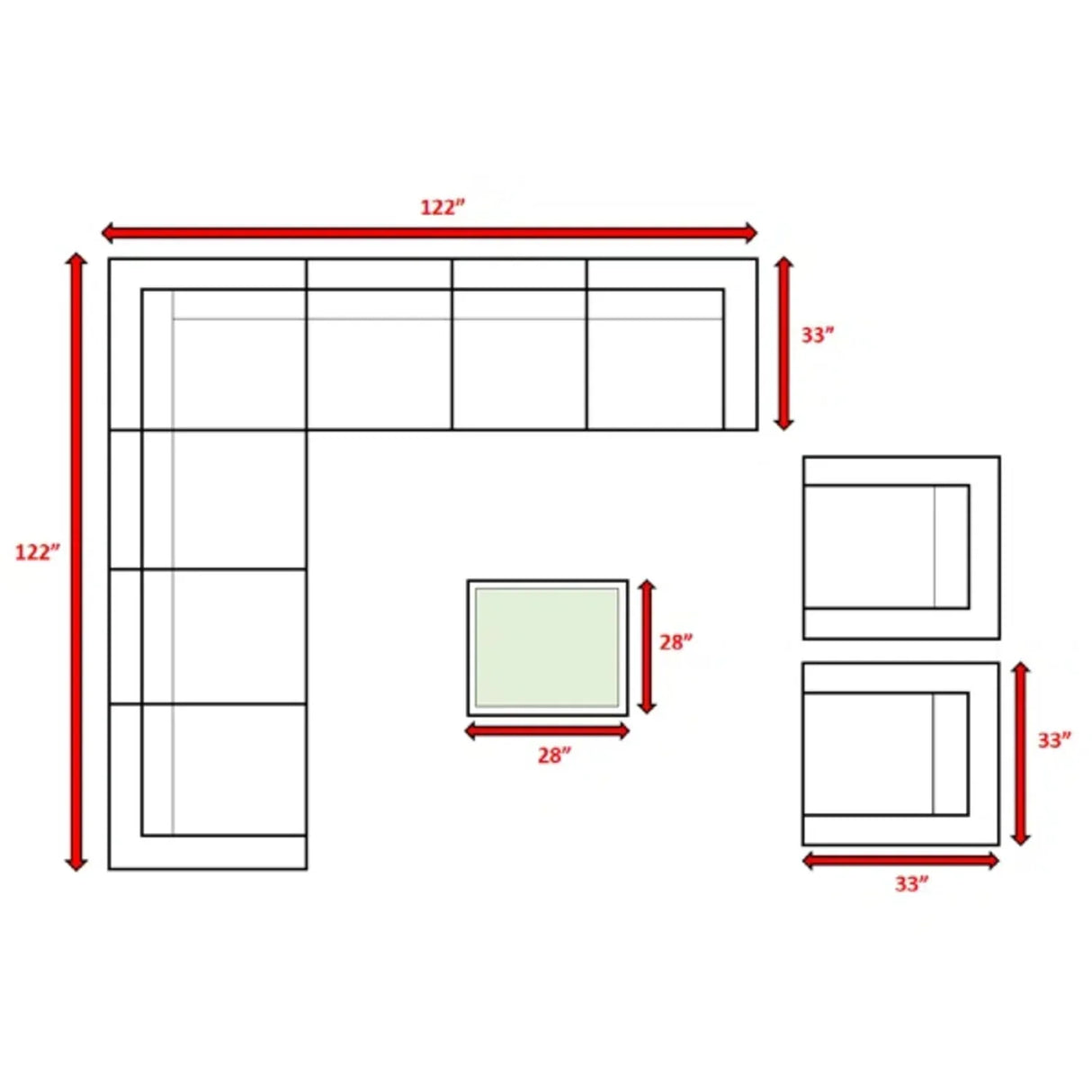 Luxury 10-Piece Weather Resistant Wicker Outdoor Seating Set - Omega Lifestyles