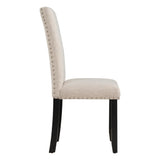 5-Piece Faux Marble Dining Table Set With Cushioned Chairs - Omega Lifestyles