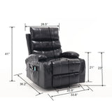 Electric Power Lift Recliner Chair With Vibration Massage - Omega Lifestyles