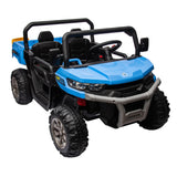 24V Two-Seater Electric Ride On Dump Truck Vehicle - Omega Lifestyles