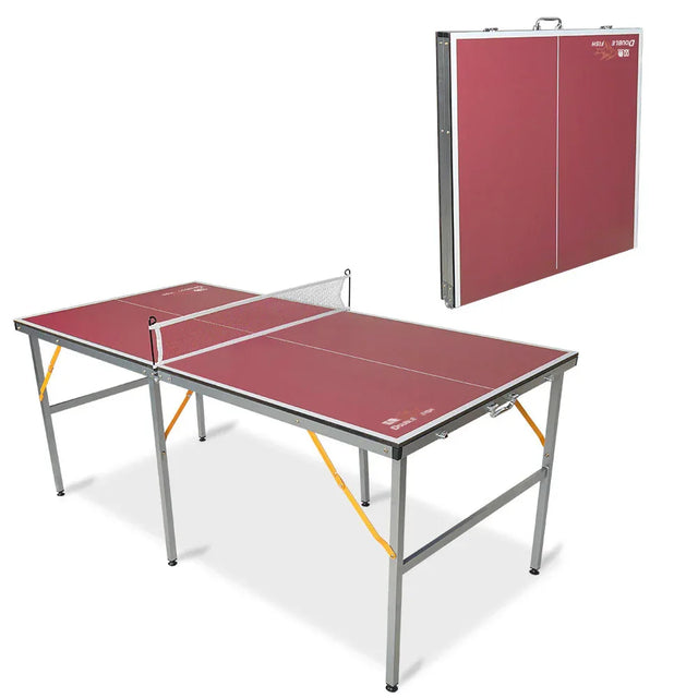 Mid-Size Foldable Portable Indoor Outdoor Ping Pong Table - Omega Lifestyles