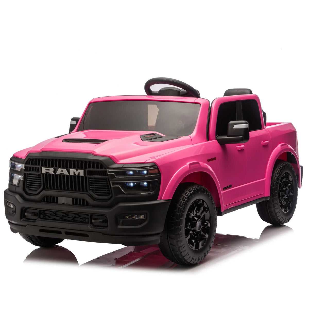 Officially Licensed Dodge RAM 24V 2-Seater Kids Ride On Truck - Omega Lifestyles