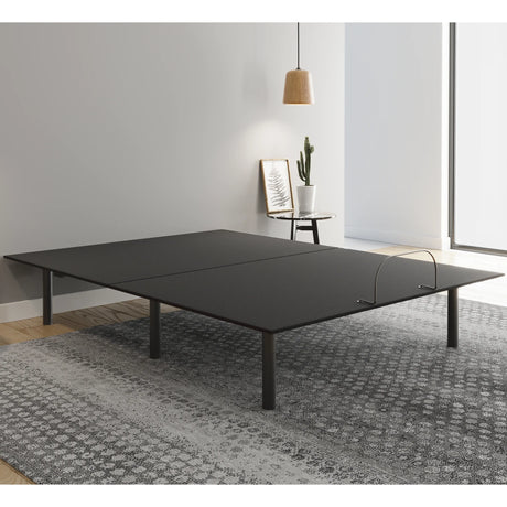 Queen Essential Adjustable Fabric Metal Base - Omega Lifestyles