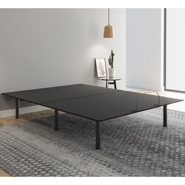 Queen Essential Adjustable Fabric Metal Base - Omega Lifestyles