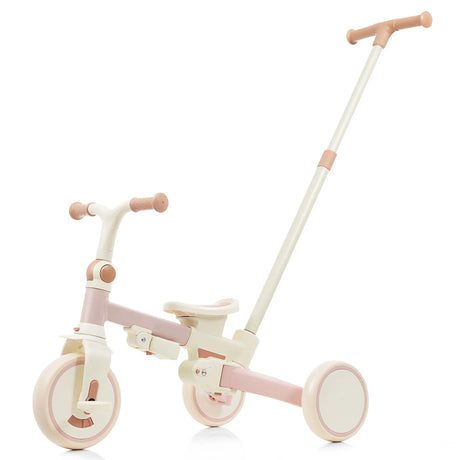 7-In-1 Foldable Aluminum Alloy Baby Tricycle With Canopy - Omega Lifestyles