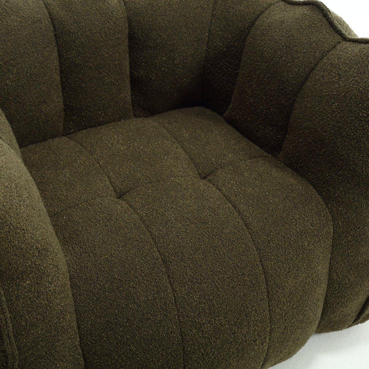 Soft Chenille Bean Bag Chair With High Resilient Foam - Omega Lifestyles