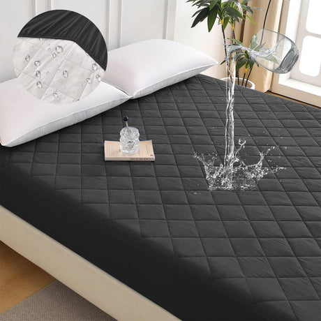 Ultrasonic Waterproof Cotton Mattress Protector King - Sleep Galleria